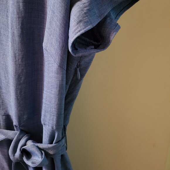 DKNY - Short Sleeves Dress - Size 12 - Picture 5 of 5